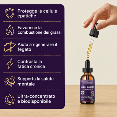 Cardo Mariano & Tarassaco Gocce | Formula Detox Epatica