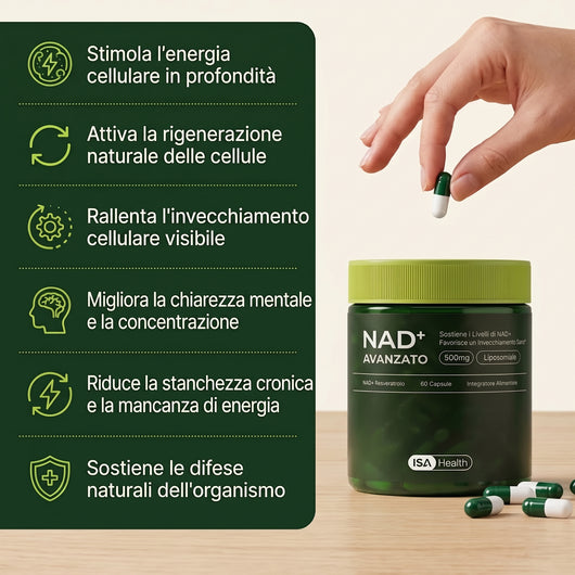 NAD+ Avanzato | Formula Anti-Età
