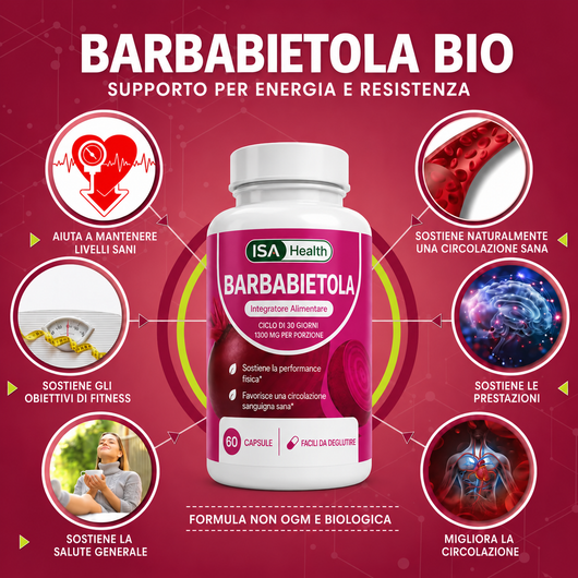 Capsule di Barbabietola | Circolazione e Salute Cardiovascolare