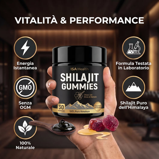 Caramelle Gommose allo Shilajit Puro | Nuova formula